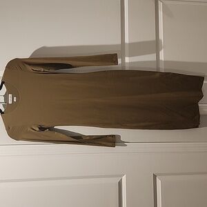 Babaton Brown Midi Dress